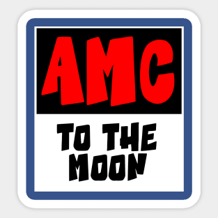 amc scream 6 3 Sticker